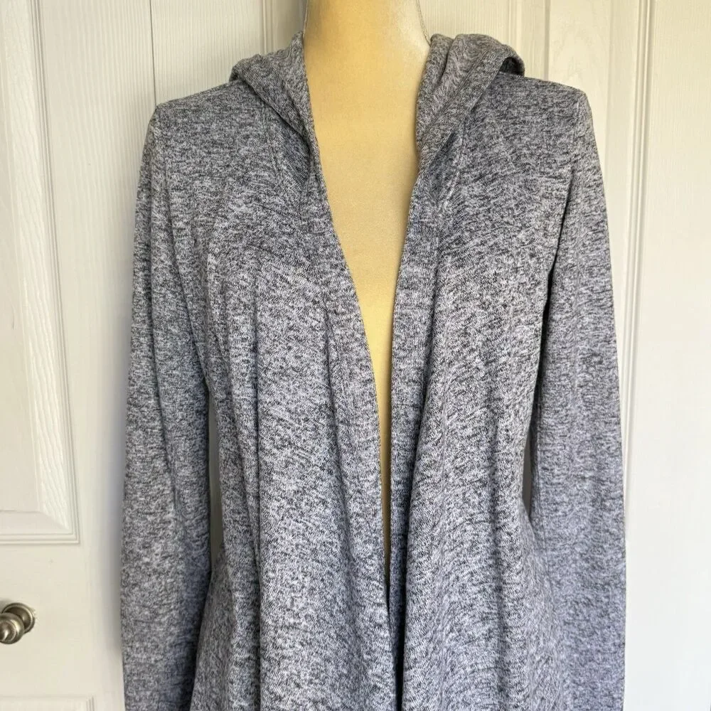 Old Navy Active Gray Hooded Cardigan Women’s Size SP Open Front Draped